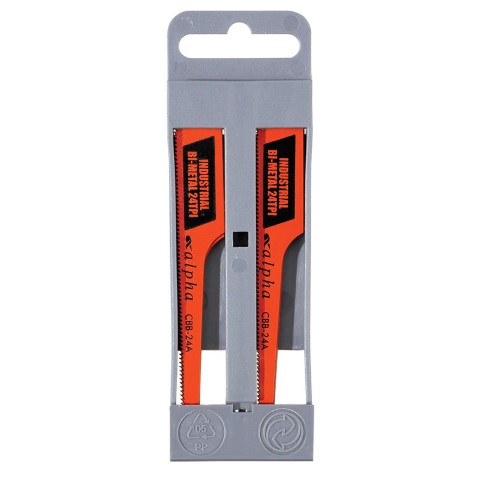 ALPHA 24TPI AIR HACKSAW BLADE - ALPHA ( PK10) 